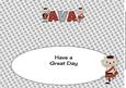 Bagpiper & Highland Fling Max the Cat Ava Large Dl Insert