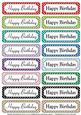 Happy Birthday Tags 2