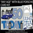 'any Age' with Blue Porsche Card Kit