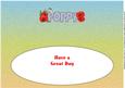 Poppies & Butterfly Poppy Large Dl Insert