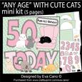 'any Age' with Cute Cats Mini Kit