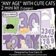 'any Age' with Cute Cats 2 Mini Kit