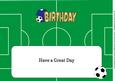 Blue Football Top Birthday Large Dl Insert