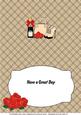 Handbag, Shoes, Roses & Bubbly Insert