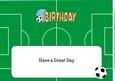 Sky Blue Football Top Birthday Large Dl Insert