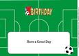 Wine & Blue Football Top Birthday Large Dl Insert