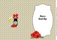 Red Poppies & Bubbly Insert