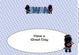 Bagpiper & Highland Fling Jazz Dog Ewan Large Dl Insert