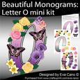 Beautiful Monograms: Letter O Mini Kit