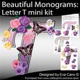 Beautiful Monograms: Letter T Mini Kit