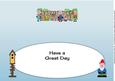 Gardening Piggies Birthday Large Dl Insert