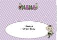 Bagpiper & Highland Fling Max Cat Nana Large Dl Insert