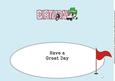 Golf Birthday Large Dl Insert