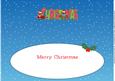 Christmas Owls Christmas Large Dl Insert