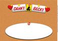 Paper (1st) Anniversary Danny & Becky Large Dl Insert