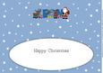 Santa and His Reindeers Leon Large Dl Insert