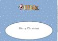 Santa & Rudolf Theo Large Dl Insert