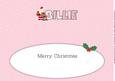 Santa with Rudolf Billie Large Dl Insert
