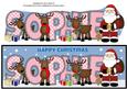 Santa and His Reindeers Sophie Large Dl