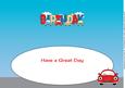 Kiddie Cars Birthday Large Dl Insert