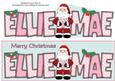 Santa with Present Ellie Mae Large Dl