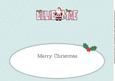 Santa with Present Ellie Mae Large Dl Insert