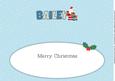 Santa with Rudolf Bailey Large Dl Insert
