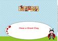 Cute Ladybirds Ladybug Large Dl Insert