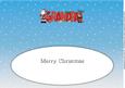 Scottish Santa & Rudolf Grandpa Large Dl Insert
