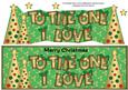Buttons Christmas Trees to the One I Love Large Dl