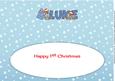 First Christmas Teddies Luke Large Dl Insert
