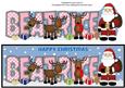 Santa and His Reindeers Beatrice Large Dl