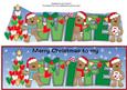 Romantic Christmas Teddies Wife Large Dl