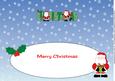 Santas Christmas Large Dl Insert