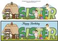 Country Cottage & Fairies Sister Large Dl