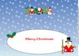 Santa & Snowmen Sam Large Dl Insert