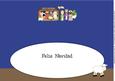 Nativity Scene Feliz Navidad Large Dl Insert