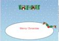 Christmas Penguins Khloe-louise Large Dl Insert