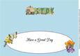 Country Cottage Birthday Large Dl Insert