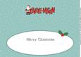 Santa with Present Devate-megan Large Dl Insert