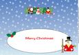 Santa & Snowmen Koray Large Dl Insert