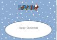 Santa and His Reindeers Eray Large Dl Insert