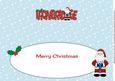 Merry Christmas from Ironbridge Large Dl Insert