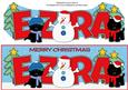 Christmas Jazz Dogs & Snowman Ezra Large Dl
