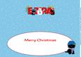 Christmas Jazz Dogs & Snowman Ezra Large D Insert