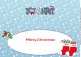 Christmas Names Zoe & Matt Large Dl Insert