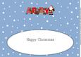 Santa and His Reindeers Abby Large Dl Insert