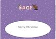 Rudolf the Red Nose Reindeer Sage Large Dl Insert
