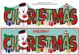 Bagpiper White Jazz the Dog Christmas Large Dl