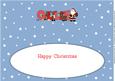 Santa and His Reindeers Ollie Large Dl Insert